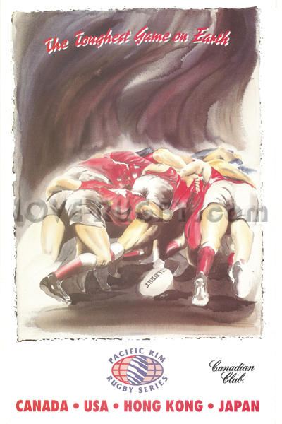 1996 Canada v Japan  Rugby Programme