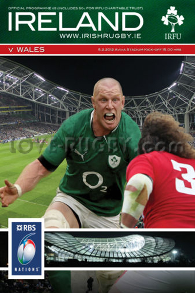 2012 Ireland v Wales  Rugby Programme