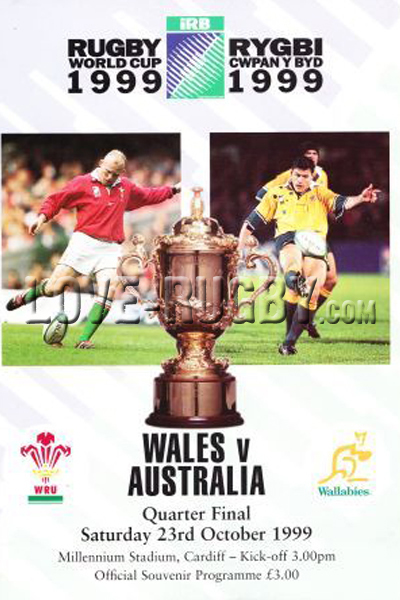 Wales Australia 1999 memorabilia