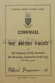 Cornwall Police 1955 memorabilia