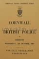 Cornwall Police 1963 memorabilia