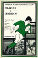 Hawick Langholm 1982 memorabilia