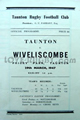 Taunton Wiveliscombe 1947 memorabilia